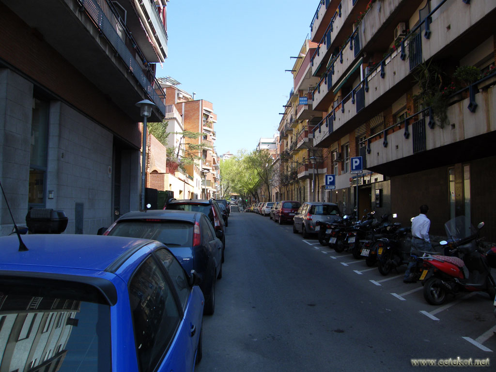 Barcelona: Carrer de Vallseca.