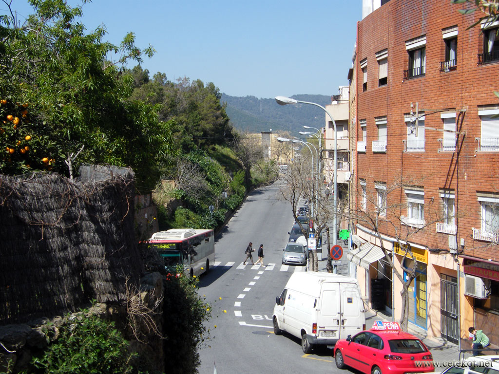 Barcelona: Carrer de Santuari.
