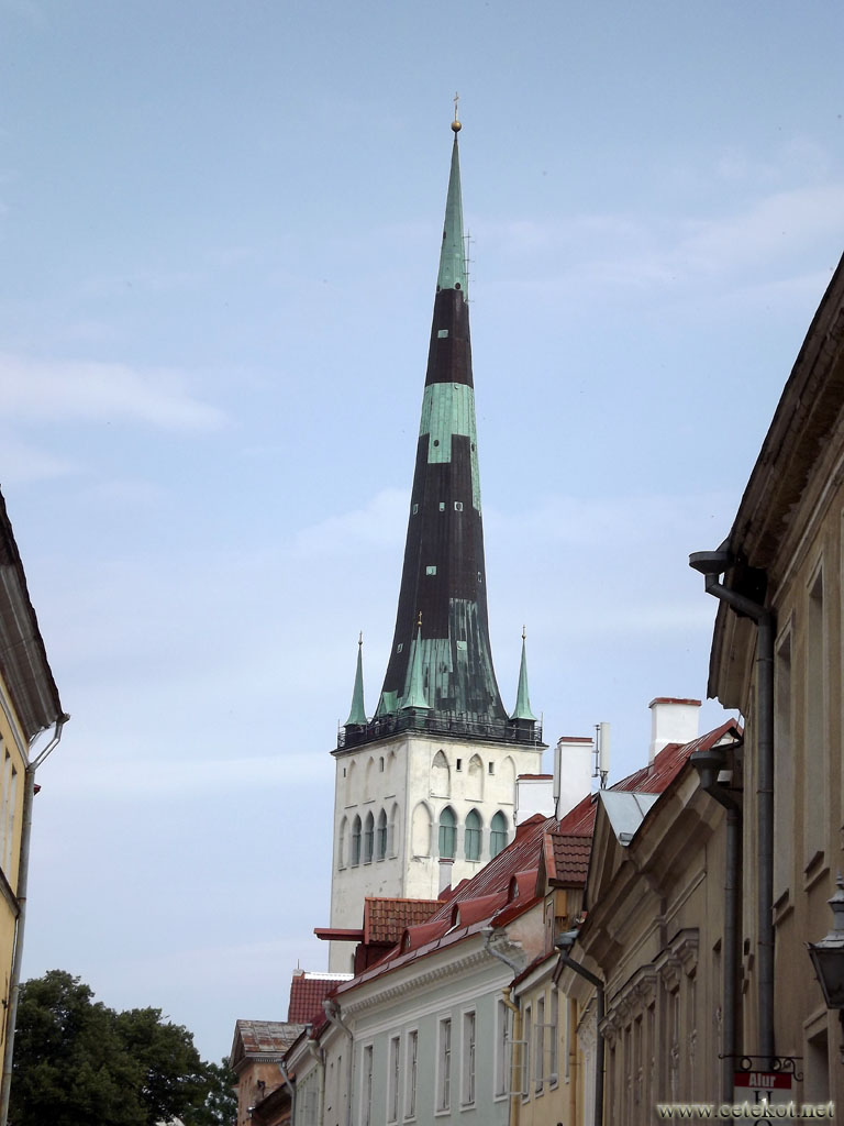 Таллин: церковь Святого Олафа.