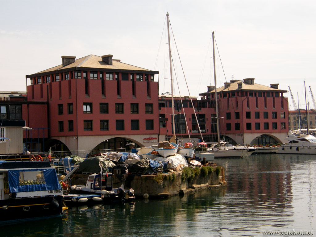 Генуя: гавань.