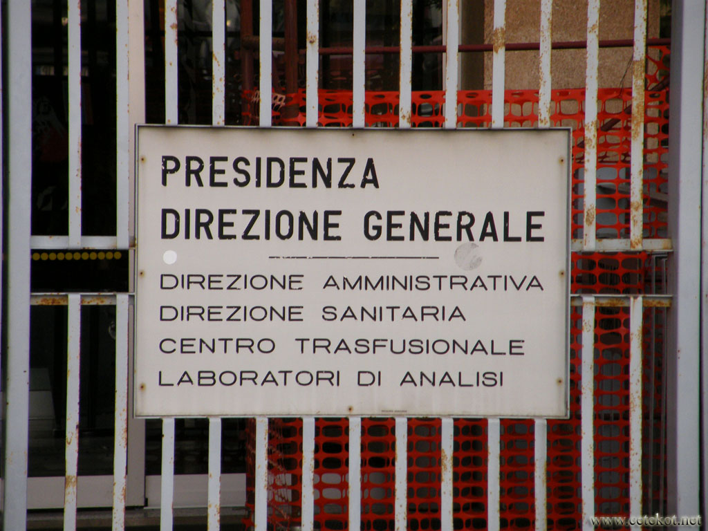 Генуя: президент, директор и генерал - три в одном.
