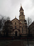Вильнюс: Никольская церковь с другого ракурса.