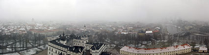 Вильнюс: южная панорама с башни Гедиминаса.