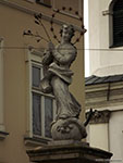 Краков: статуя Марии.