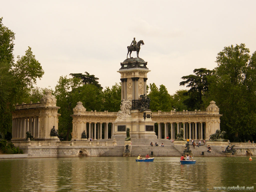 Мадрид: парк Ретиро ( Parque del Retiro ).