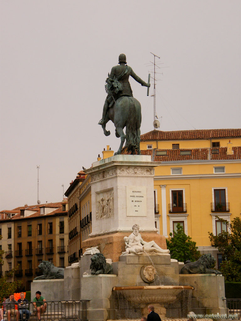 Мадрид: памятник Филиппу IV.