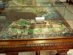 Ла-Корунья: военный музей, макет крепости.