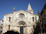 Ла-Корунья: монастырская церковь Санта-Мария ( Colegiata de Santa María ).