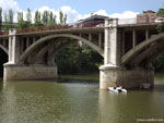 Вальядолид: мост Поньенте ( puente de Poniente ).
