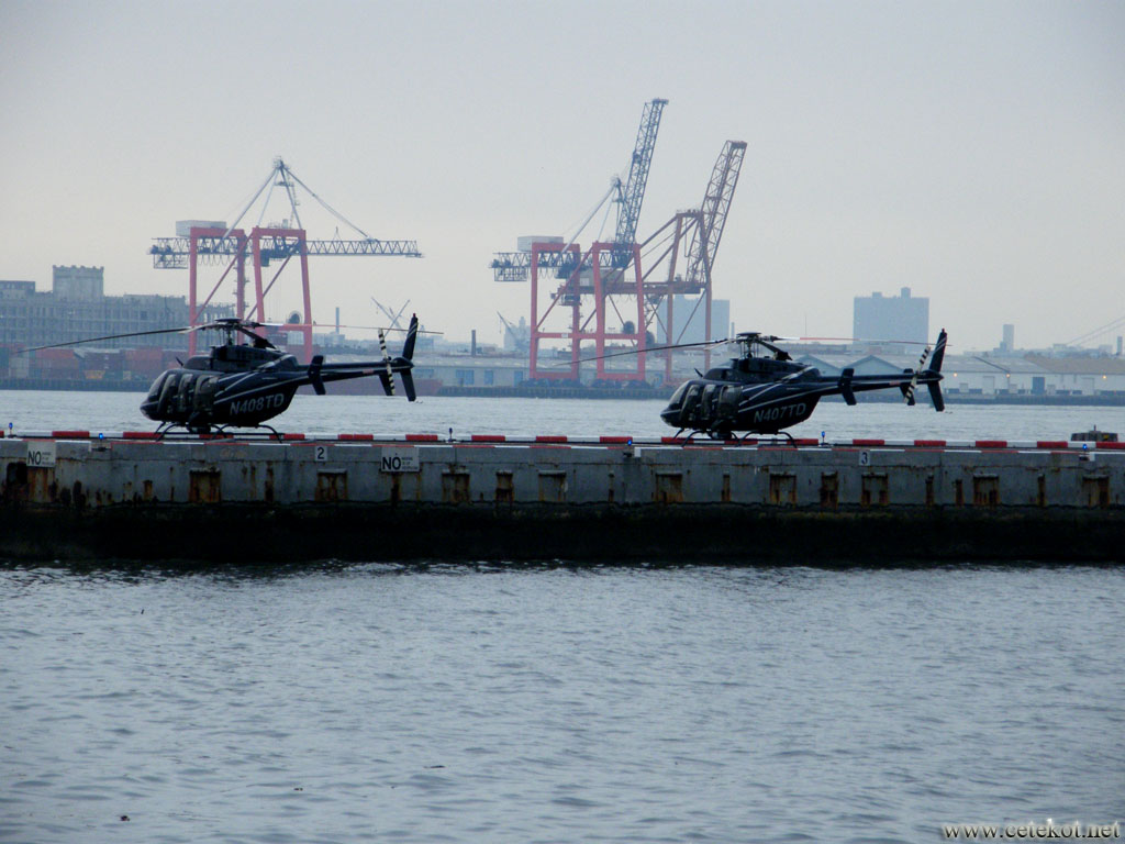 Нью Йорк: вертолёты для туристов.