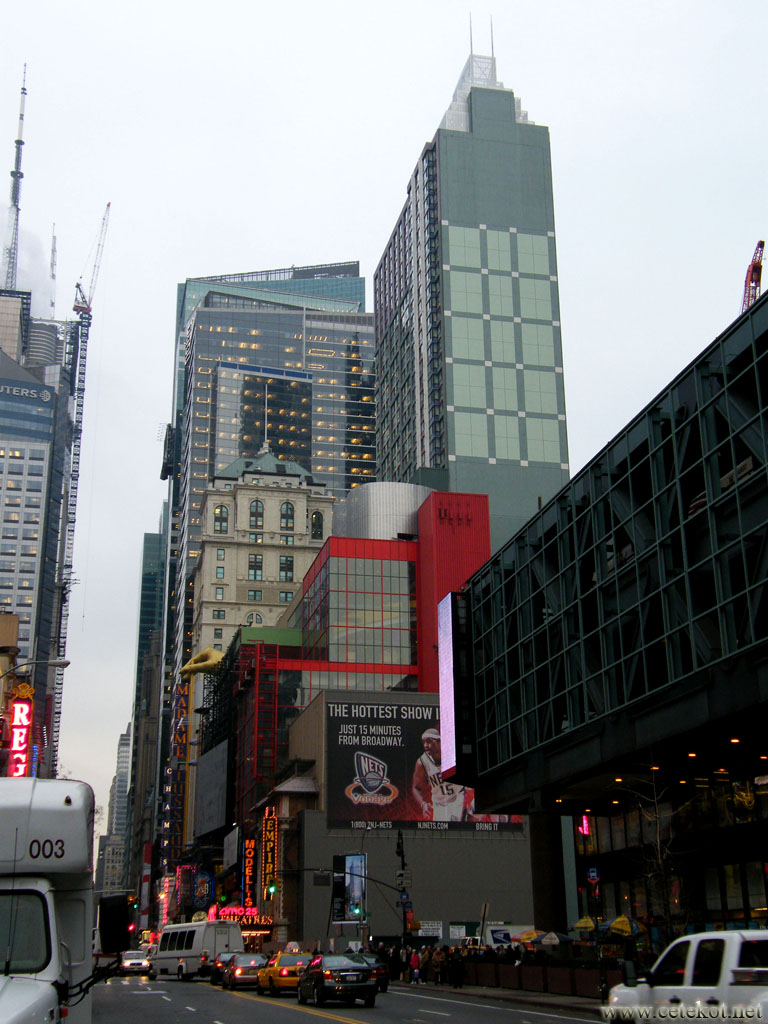 Нью Йорк: центр Манхеттена.